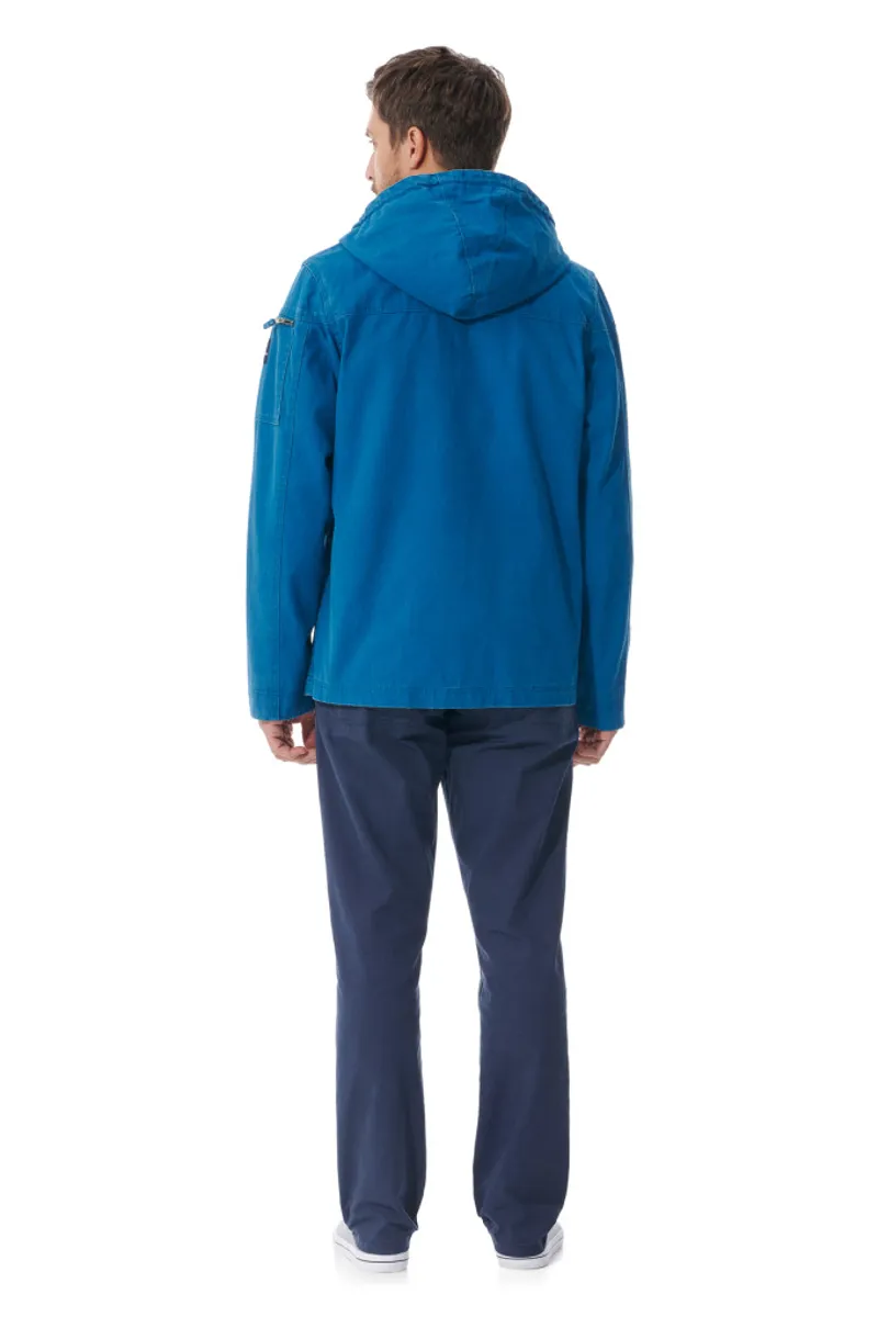 Mousqueton Men's Baden Print Jacket - Abysse-3